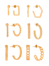 Yellow Chimes gold-toned earrings - suitable for all occasions